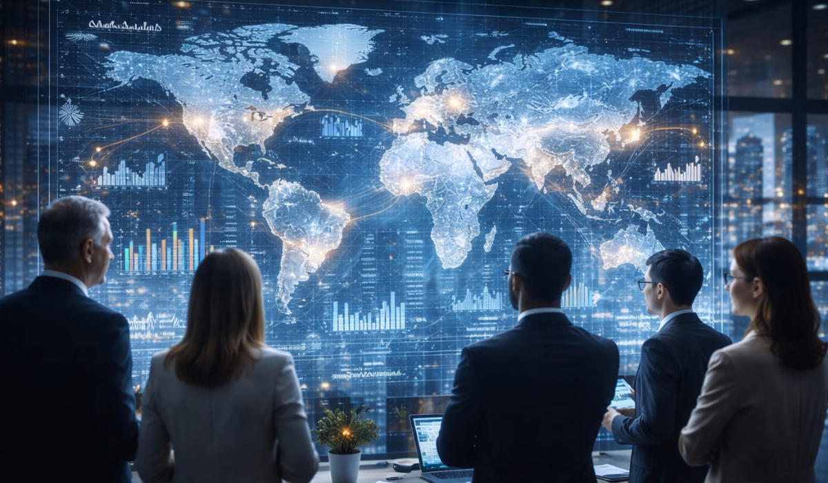 global economy world business news international market trends