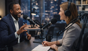 entrepreneur interview business discussion leadership conversation